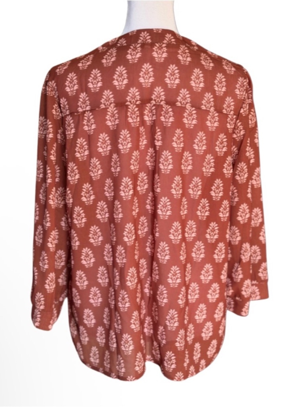 Women’s Brown Boho Print - Picture 2 of 3